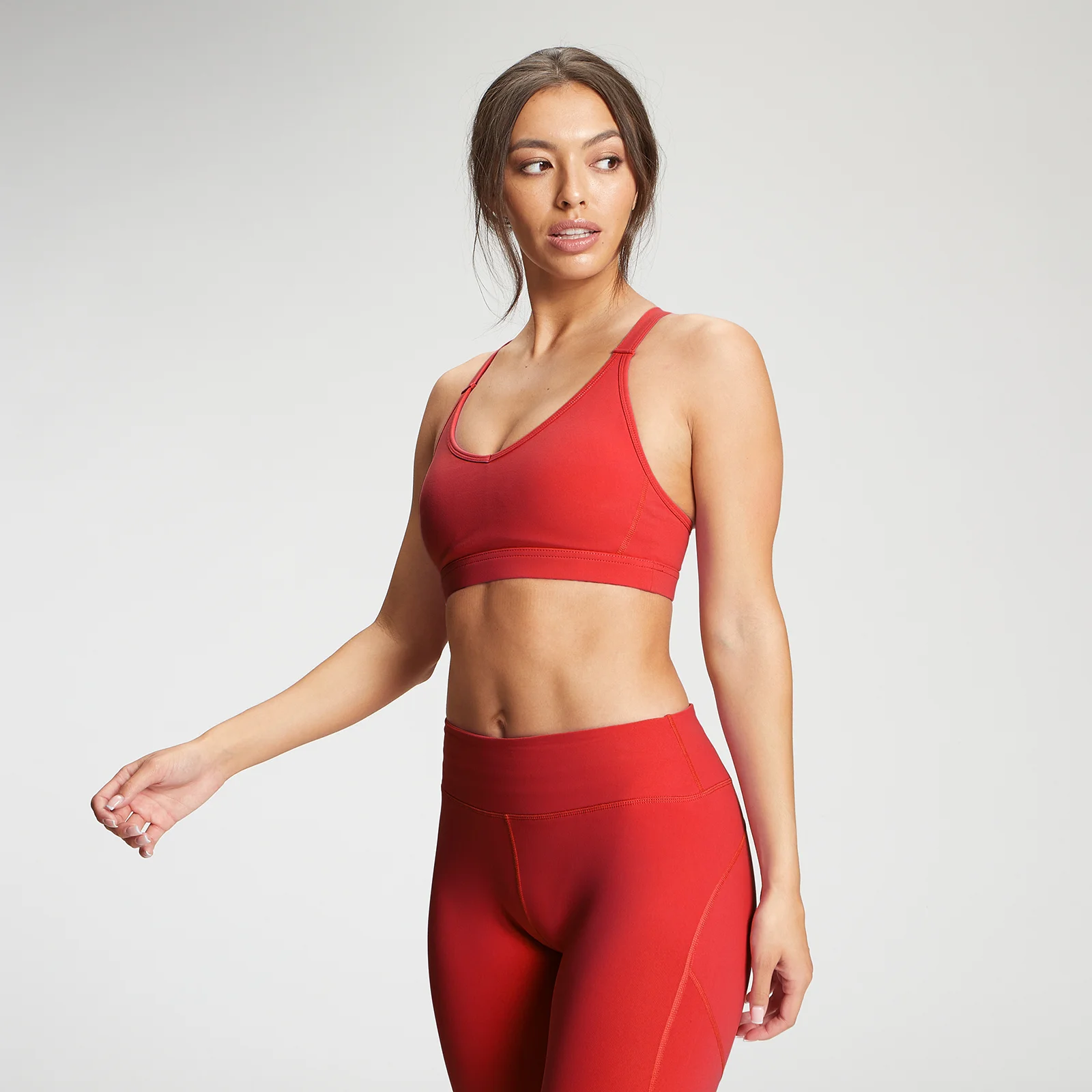 MP Women's Power Mesh Sports Bra - Danger - XXS Image 1