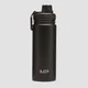 MP keskikokoinen metallinen vesipullo – Musta – 500 ml