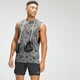 MP Miesten Adapt Tie Dye Tank Top - Carbon/Storm