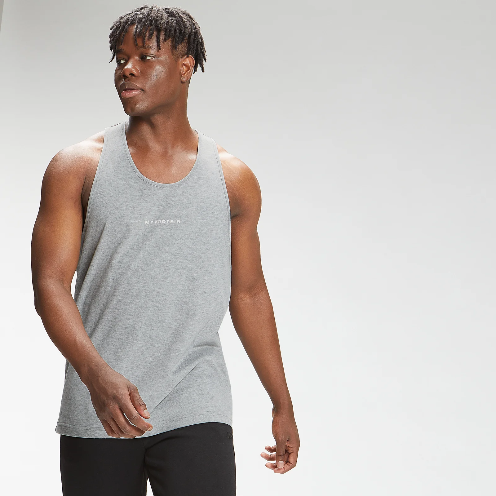MP Miesten Original Stringer-liivi - Classic Grey Marl - XXS Image 1