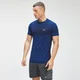 MP Miesten Essential Seamless lyhythihainen t-paita - Intense Blue Marl