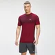 MP Miesten Essential Seamless lyhythihainen t-paita - Wine Marl - Viini Marl