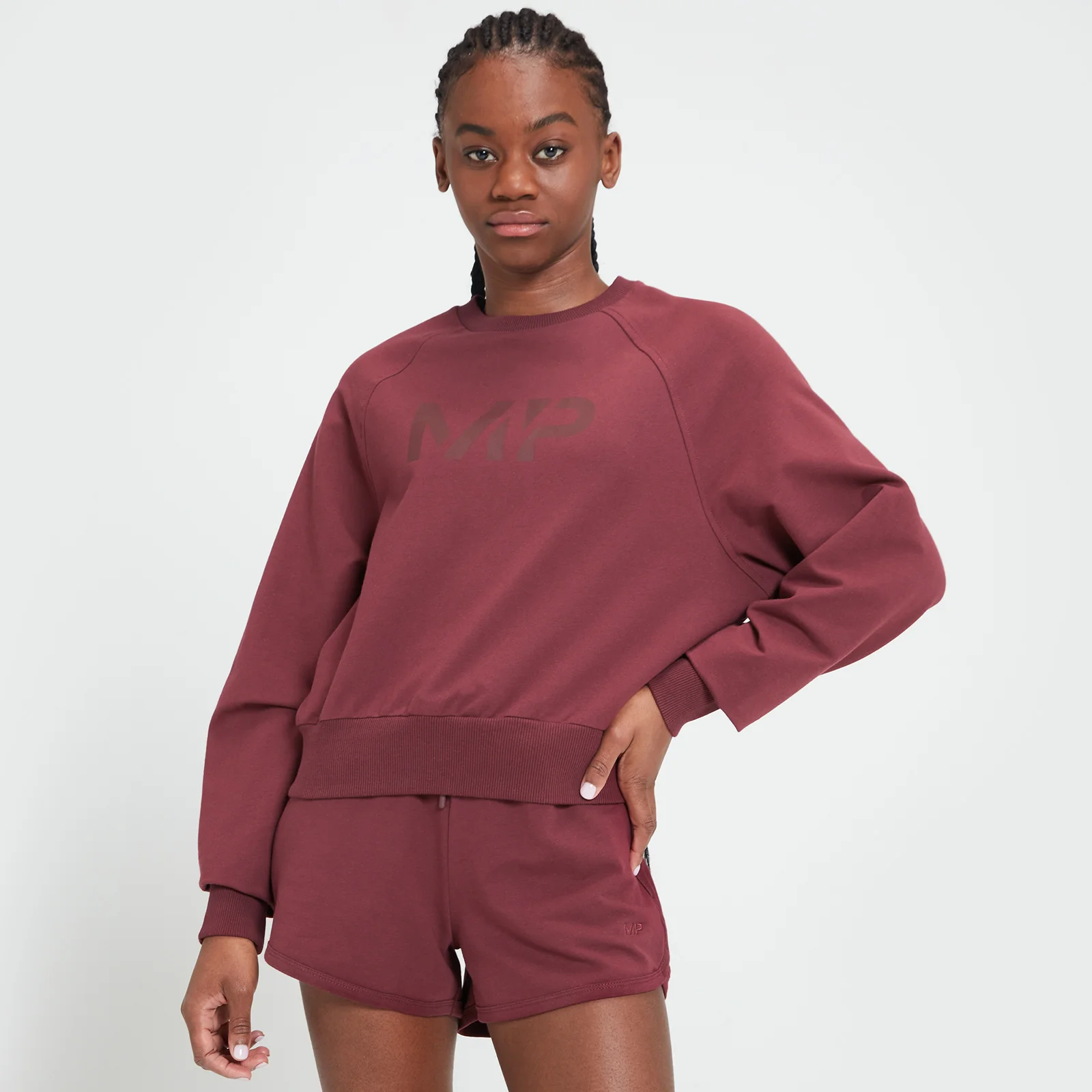 MP Naisten Adapt huppari - Merlot - XXS Image 1
