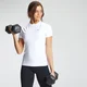 MP Naisten Essentials Training Slim Fit T-paita - Valkoinen