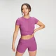 MP Naisten Power lyhythihainen Crop Top - Orkidea
