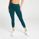 MP Naisten 3/4 Power Leggingsit - Deep Teal
