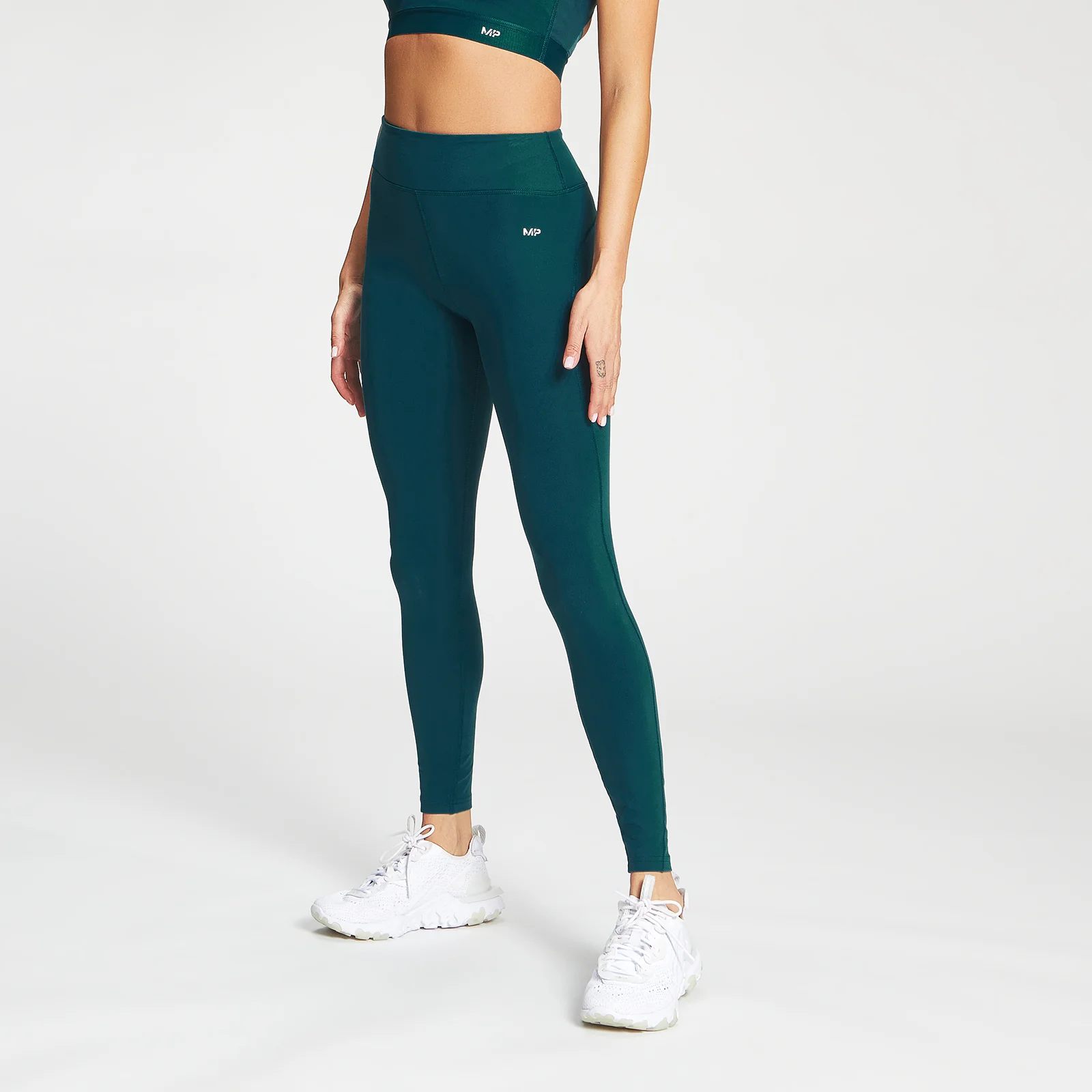 MP Women's Power Leggings - Deep Teal - XXS Image 1