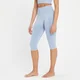 MP Naisten Composure Saumattomat Capri Leggingsit - Blue Sky - Sininen taivas