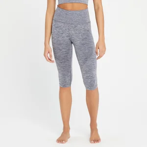 MP Naisten Composure saumattomat Capri leggingsit - Galaxy Blue - Size XS