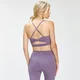 MP Naisten Composure Twist Back urheilurintaliivit - Smokey Purple