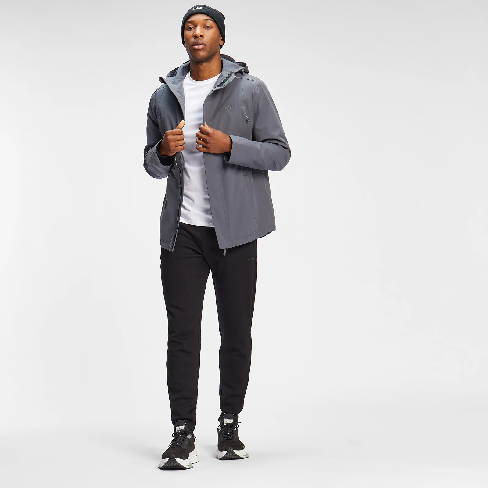 Miesten vedenkestävä MP-työmatkatakki - Tummanharmaa - XXS Image 1