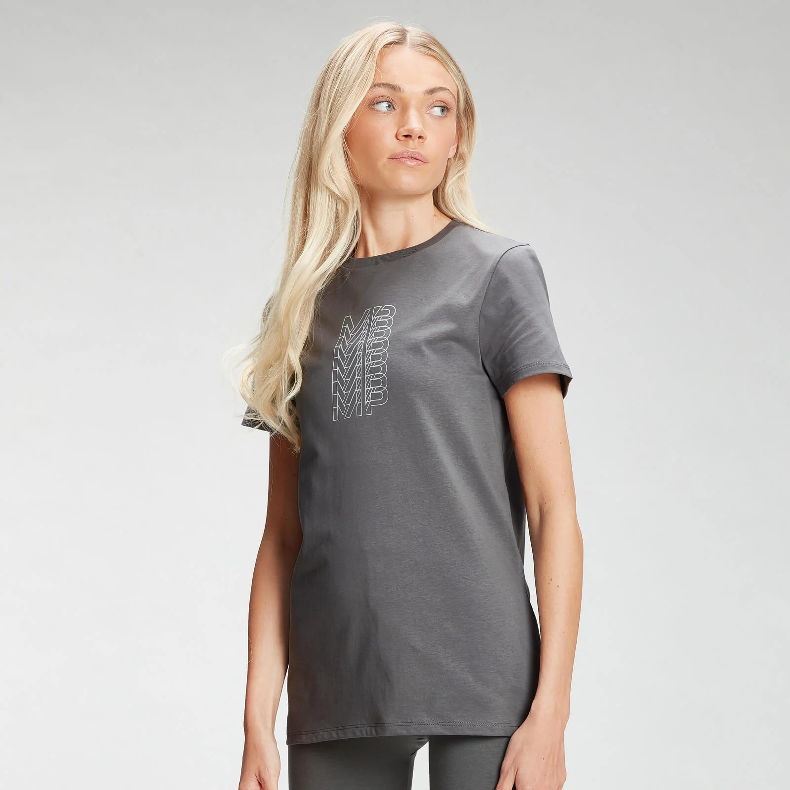 Naisten MP Repeat MP -T-paita - Hiili - XXS Image 1