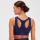 MP Women's Sculpt Laser Cut -urheilurintaliivit - Navy