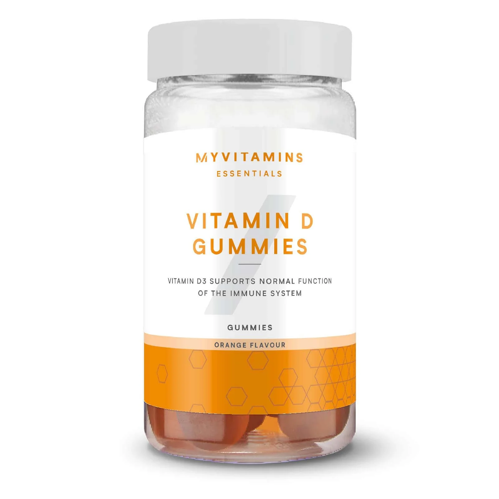 Vitamin D Gummies - 60annosta - Oranssi Image 1