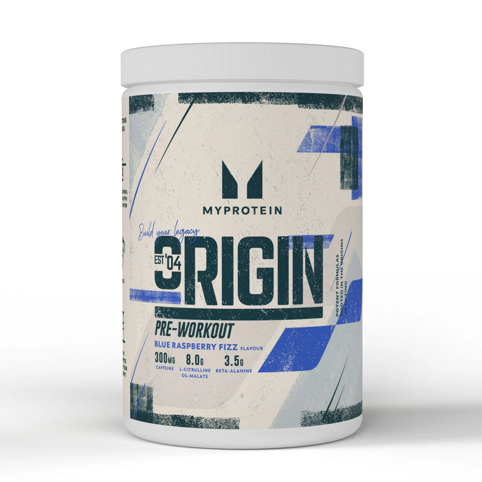 Origin Pre-Workout - 30annosta - Blue Raspberry Fizz Image 1
