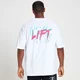 Miesten MP Retro Oversized Lift T-Shirt – Valkoinen
