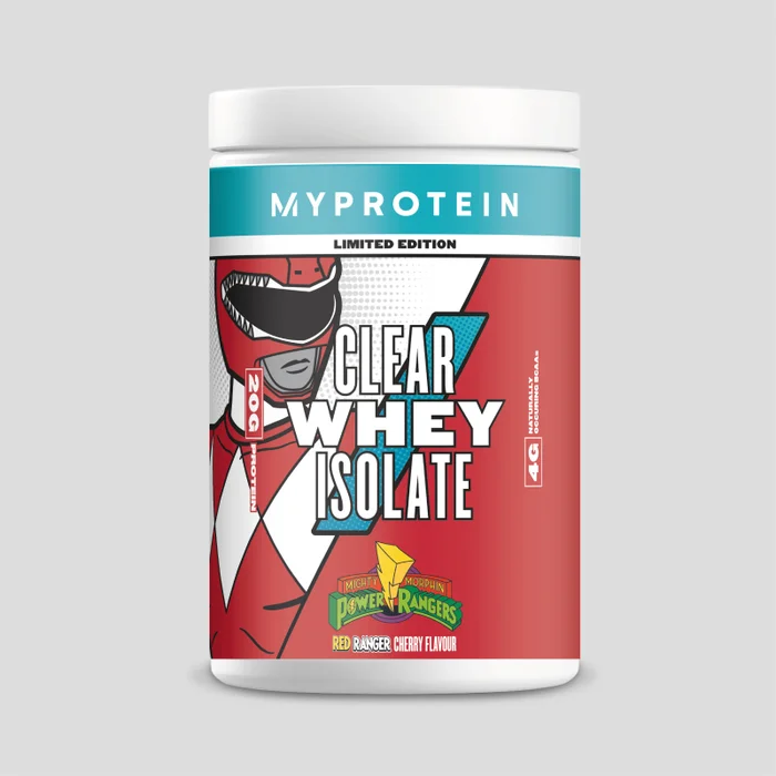 Clear Whey Isolate – Power Rangers