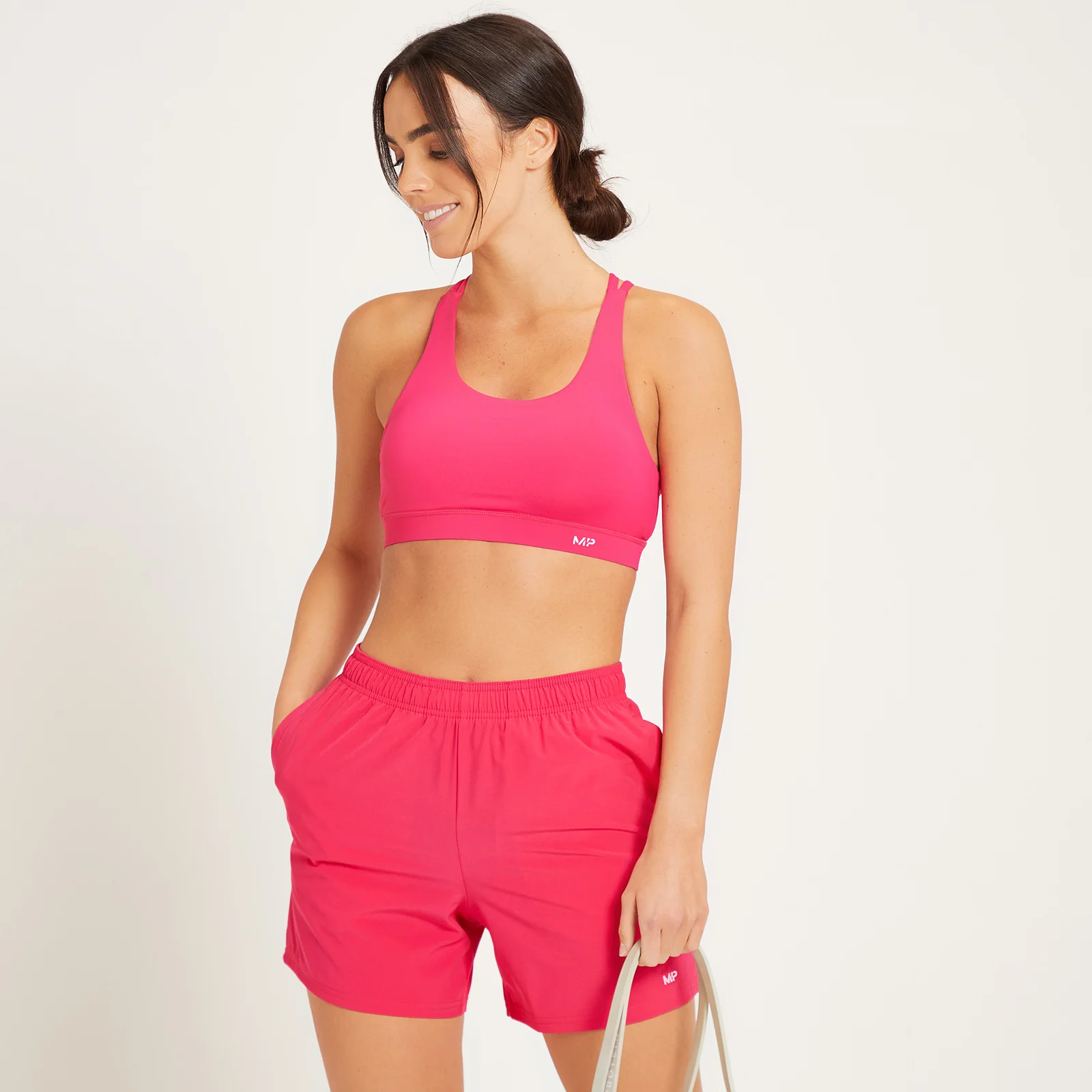 Naisten MP Training Control -urheilutoppi - Magenta - XXS Image 1