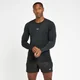 Miesten pitkähihainen MP Engage -baselayer-toppi - Musta