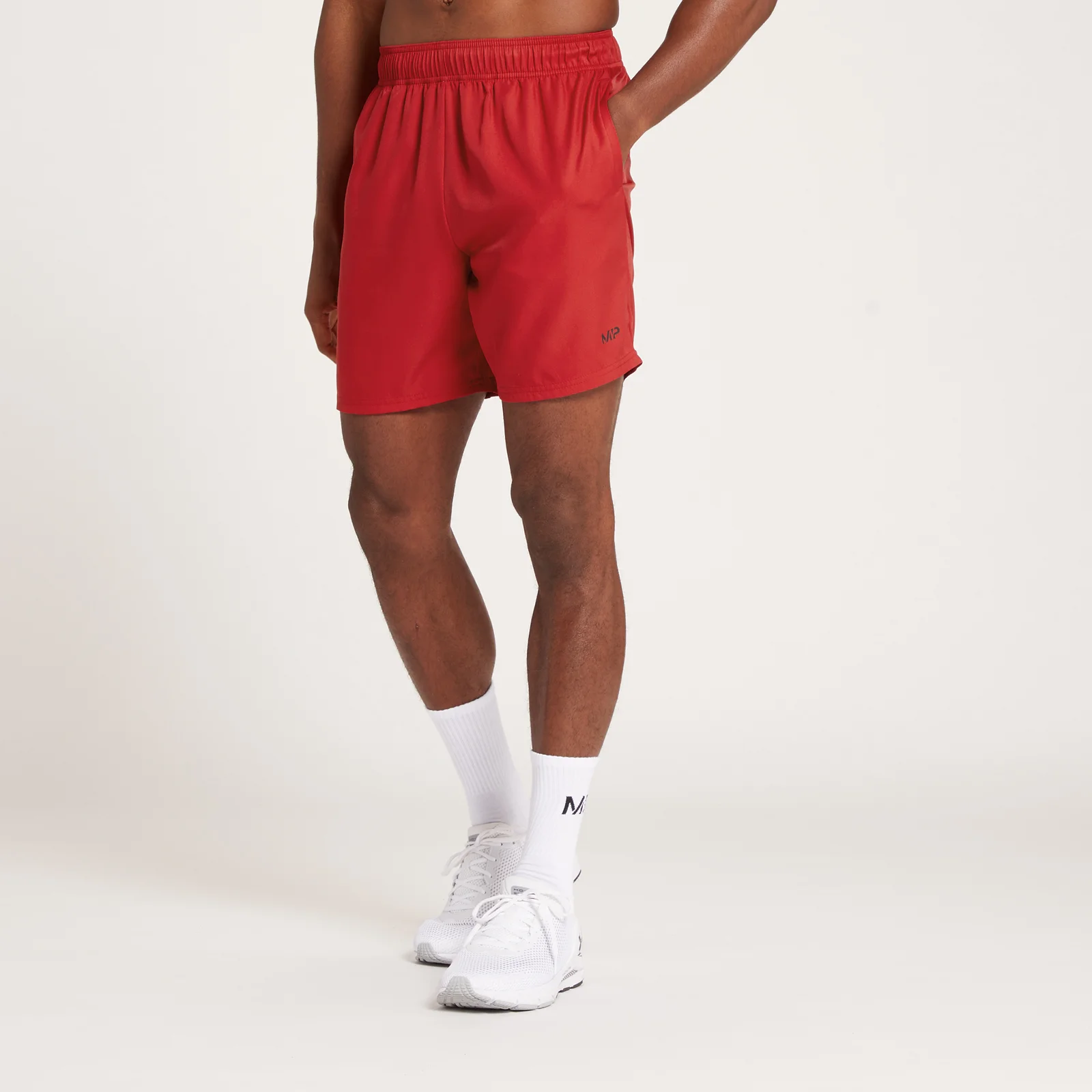 Miesten kuvioidut MP Repeat MP Training -shortsit - Viini - XXS Image 1