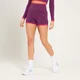 Naisten saumattomat MP Adapt -bootyshortsit - Tumman violetti