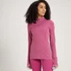 Naisten 1/4-pituinen säännöllinen MP Power Ultra Regular Fit -toppi - Sangria