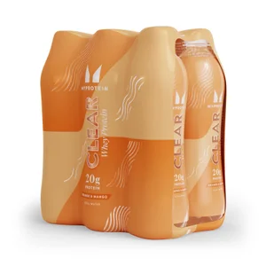 Clear Protein Water – juomavalmis (6 kpl:n pakkaus) - Flavour Orange & Mango