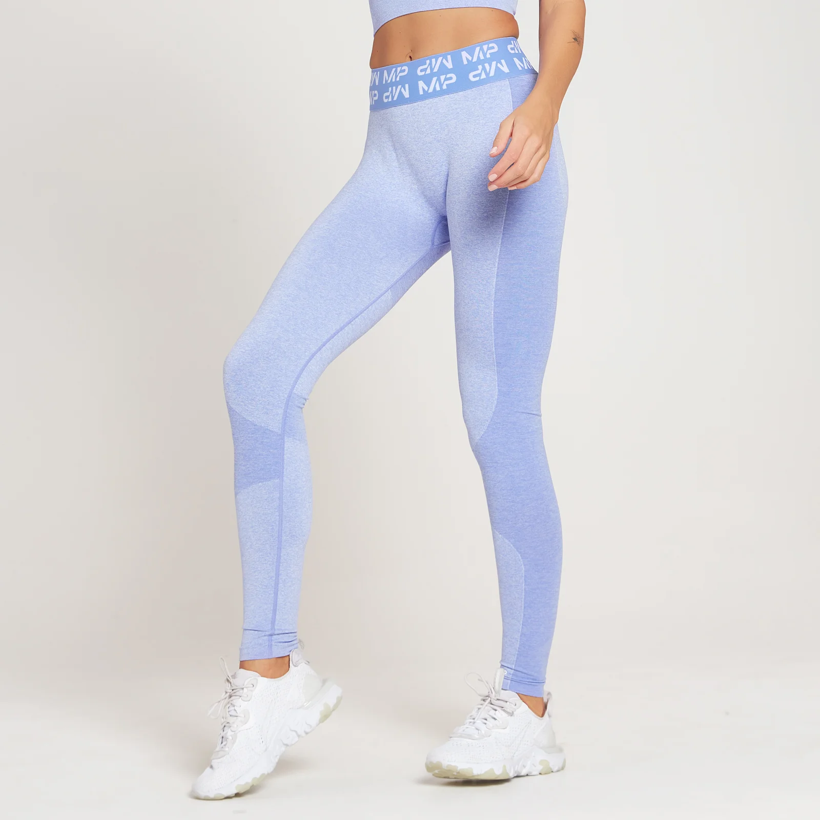 Naisten MP Curve -leggingsit - Violetti kalkki - XXS Image 1