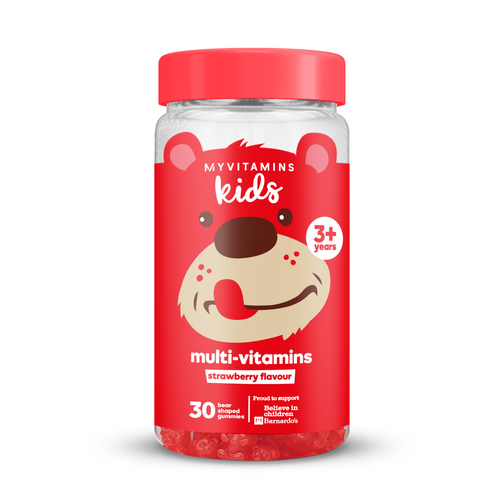 Kids Multivitamin Gummies - 30 - Mansikka Image 1