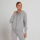 Naisten vetoketjullinen MP Dynamic Training -huppari - Harmaa marli