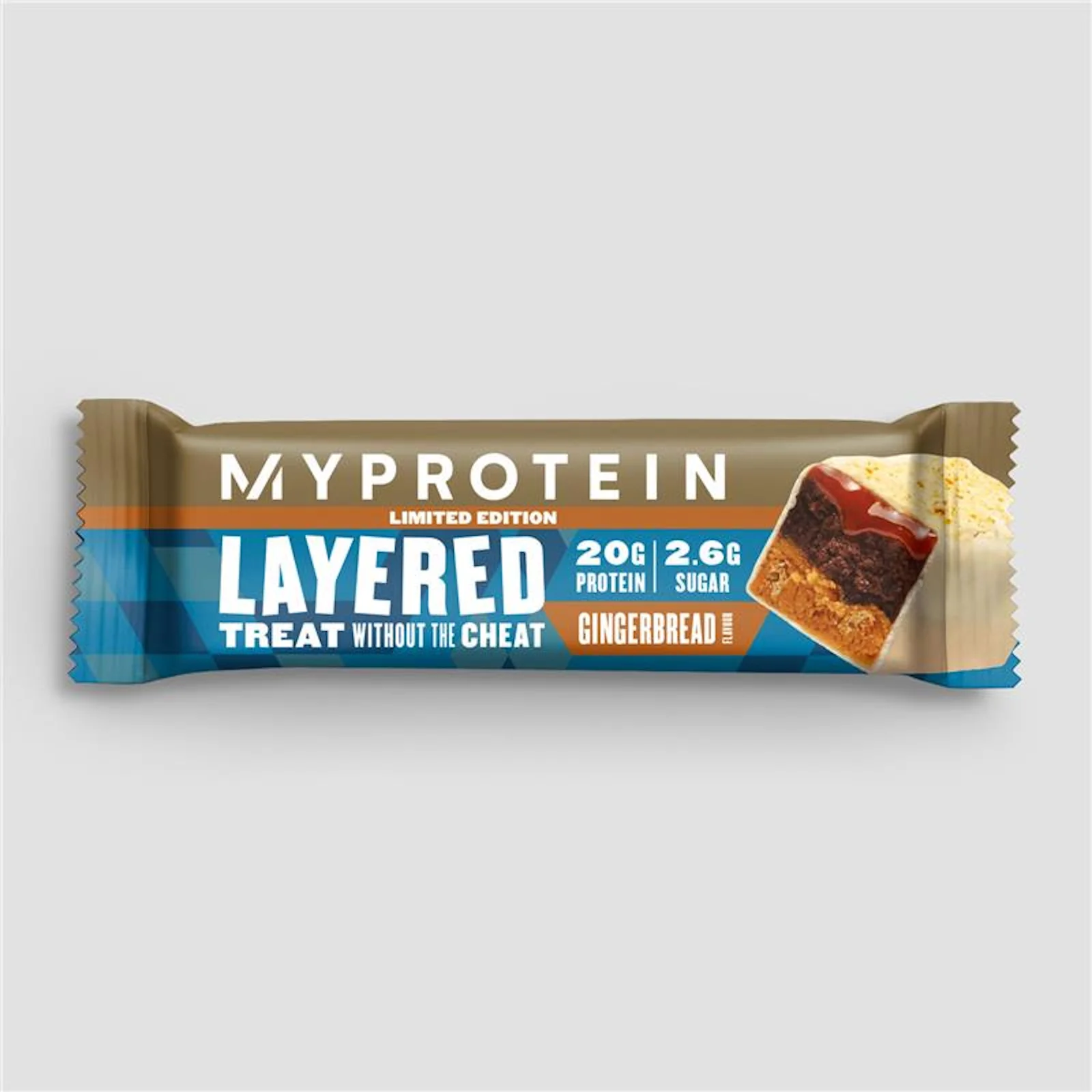 Myprotein Layered Bar (Sample) - 60g - Gingerbread Image 1