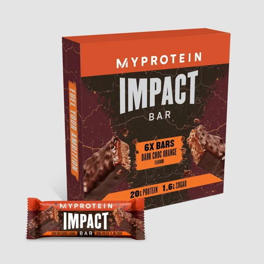 Impact Protein Bar - 6 x 64g - Suklaa Appelsiini