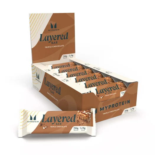 6 Layer Bar proteiinipatukka - 12 x 60g - Triple Chocolate Fudge