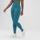 Naisten saumattomat MP Composure -leggingsit – Teal blue