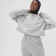 Naisten lyhyt MP Composure -collegepaita – Grey marl