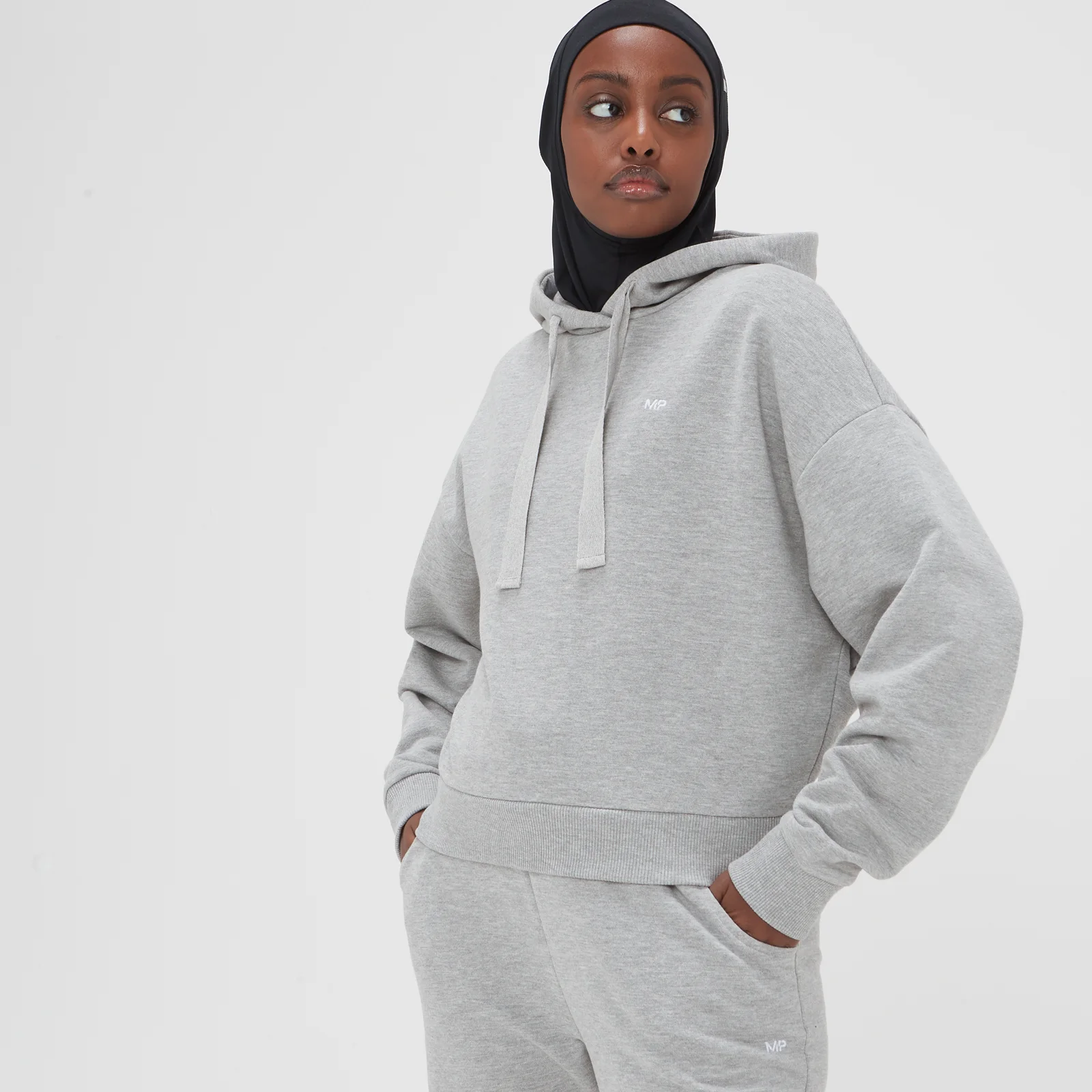 Naisten MP Composure -huppari – Grey marl - XXS Image 1