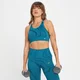 Naisten saumattomat MP Tempo Wave -urheiluliivit – Teal blue