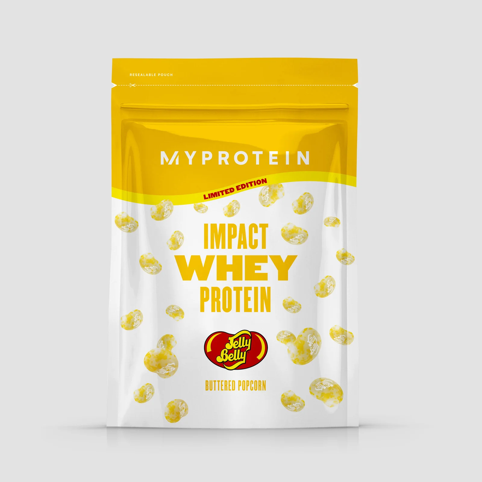 Impact Whey Protein – Jelly Belly® Edition - 40annosta - Buttered Popcorn Image 1