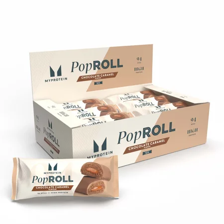 Pop Rolls - 12 x 27g - Suklaa Caramel