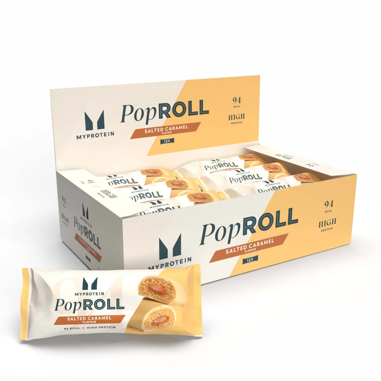 Pop Rolls - 12 x 27g - Salted Caramel Image 1