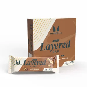 Lean Layered Bar - Flavour Chocolate and Cookie Dough