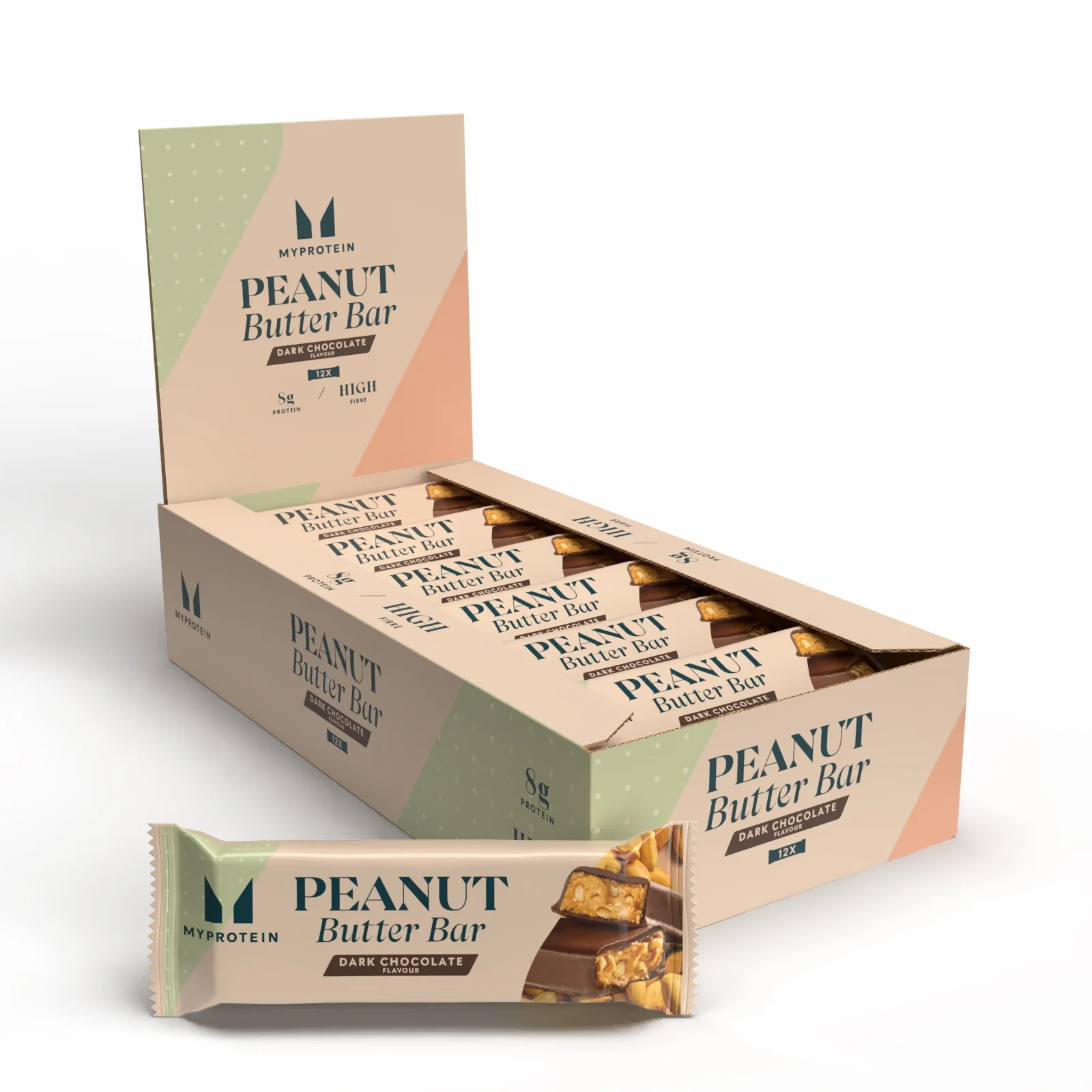 Peanut Butter Bar - 12 x 38g - Maapähkinävoi Image 1