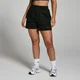 Naisten MP Lifestyle Heavyweight -urheilushortsit – mustat