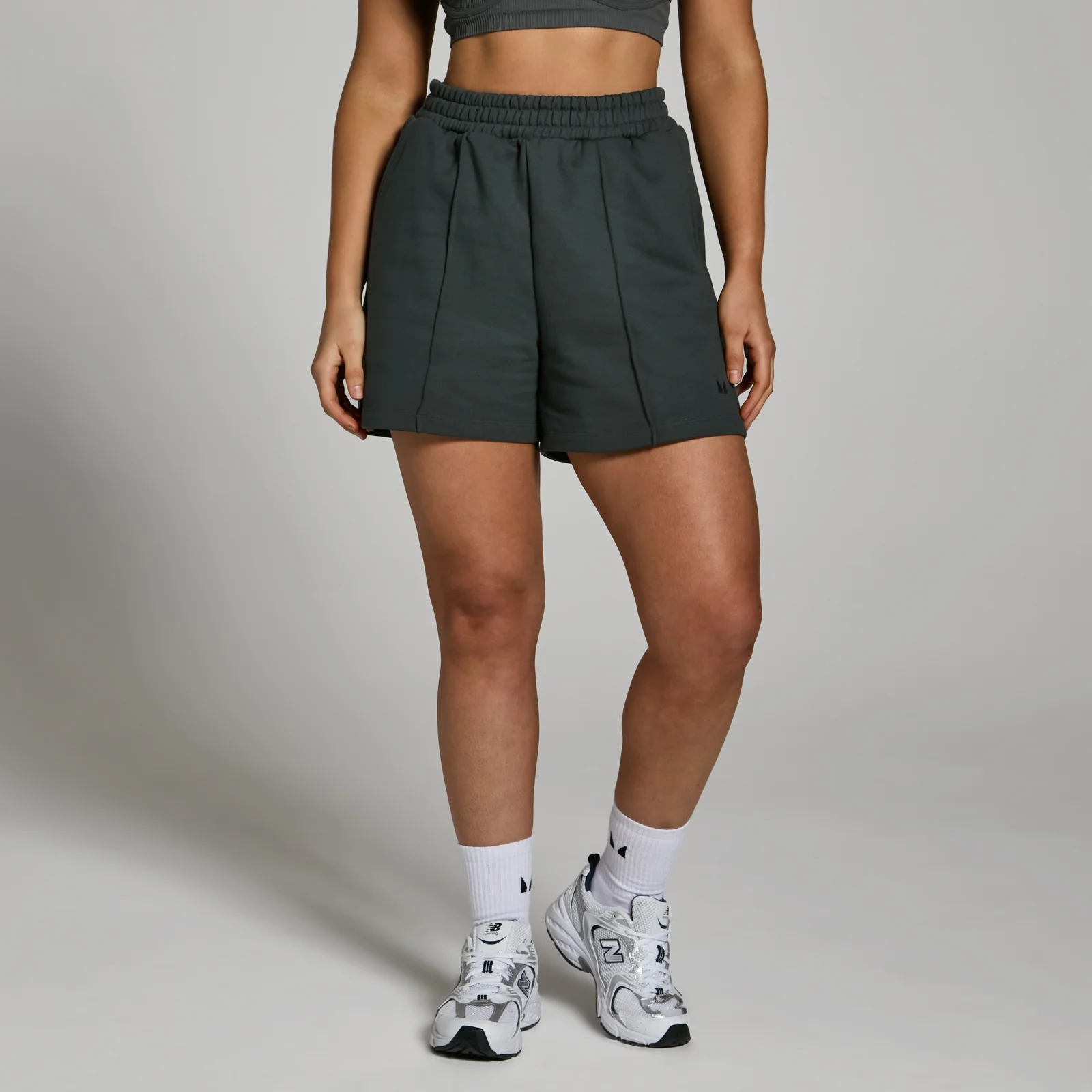 Naisten MP Lifestyle Heavyweight -urheilushortsit – tumma varjo - XS Image 1
