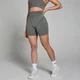 Naisten saumaton geometriset MP Tempo Ultra -bootyshortsit – hiili