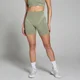 Naisten saumaton geometriset MP Tempo Ultra -bootyshortsit – taupe