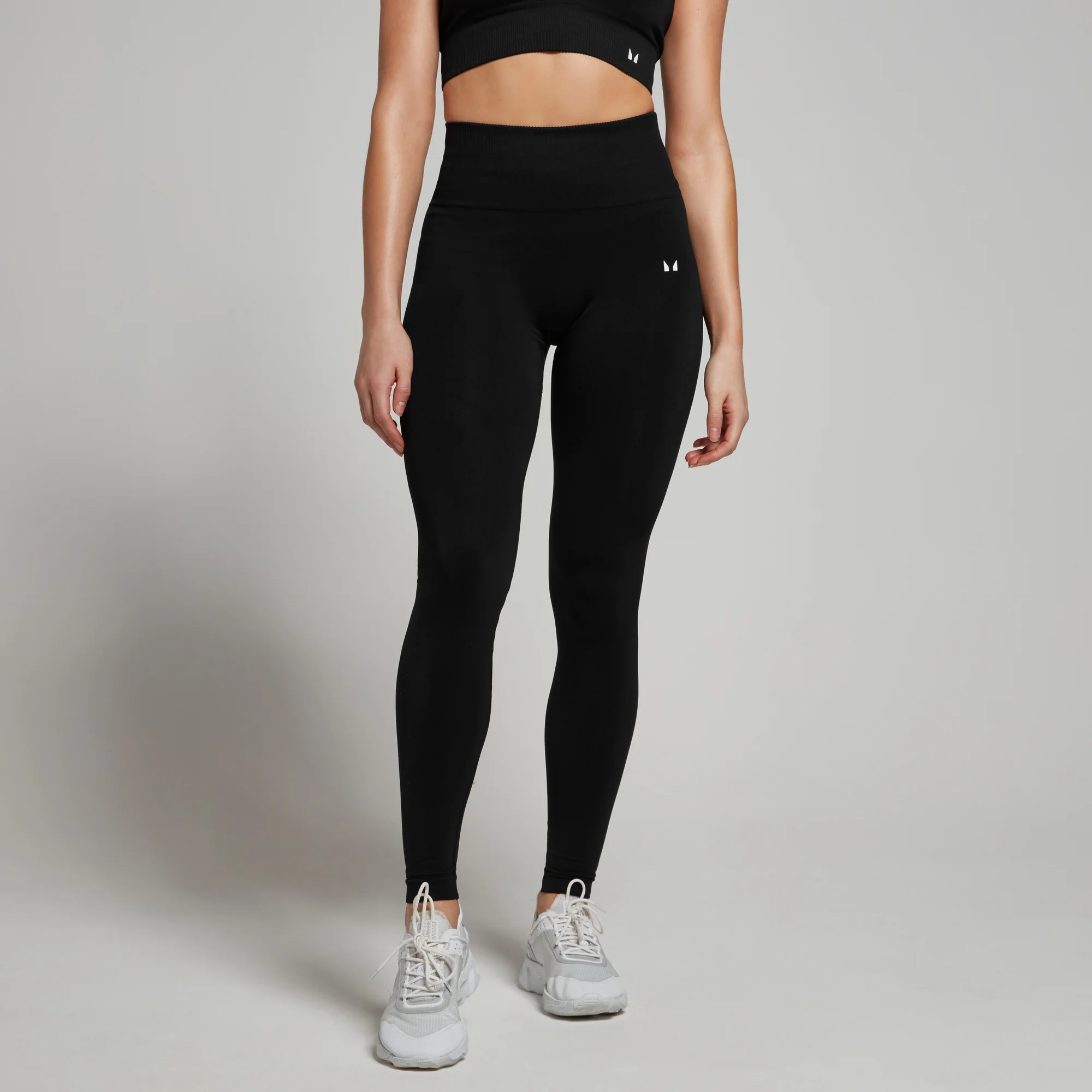 Naisten saumattomat MP Tempo -leggingsit – mustat - XS Image 1