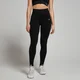 Naisten saumattomat MP Tempo -leggingsit – mustat