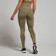 Naisten saumattomat MP Tempo-leggingsit – vaalea oliivi
