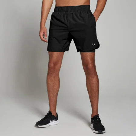 Miesten 2-in1 MP Training -shortsit – mustat